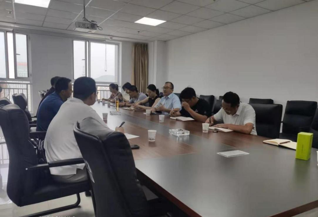 陜西水環(huán)境工程勘測設計研究院來涇東設計公司考察交流(圖1)